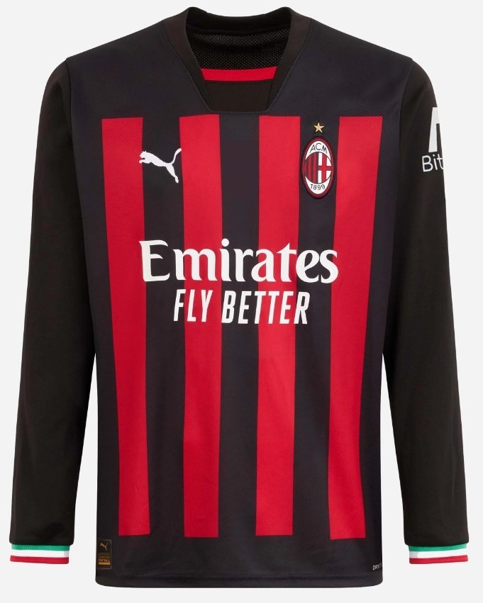 Camisa I Milan 2022 2023 Puma oficial manga comprida